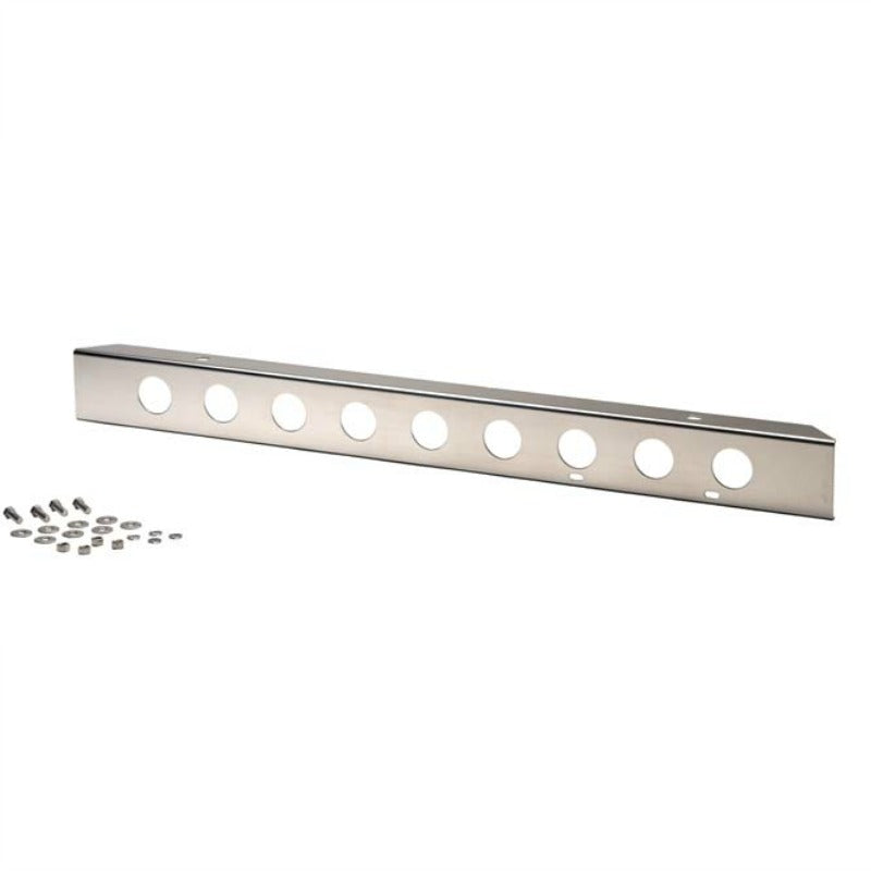 Kentrol 30428 Stainless Steel 42" Front Bumper with holes fits 1945-1986 Jeep CJ Models