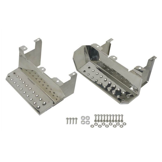 Kentrol 30432 Stainless Steel Side Step Set fits 1976-1995 Jeep CJ7 & Wrangler YJ