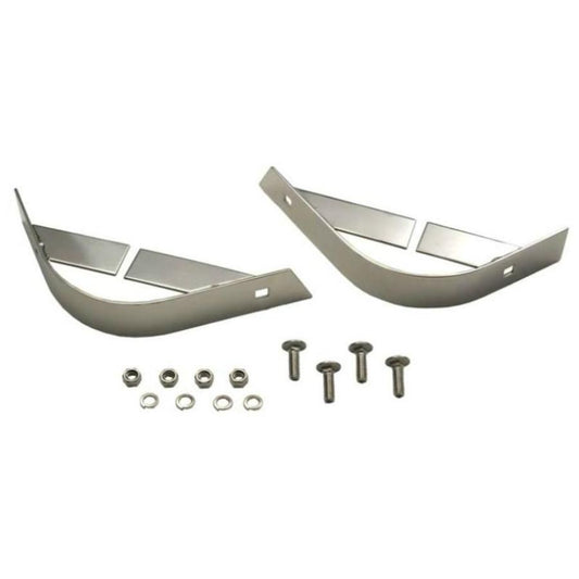 Kentrol 30435 Rear Body Guard pair Stainless Steel fits 1987-1995 Jeep Wrangler YJ