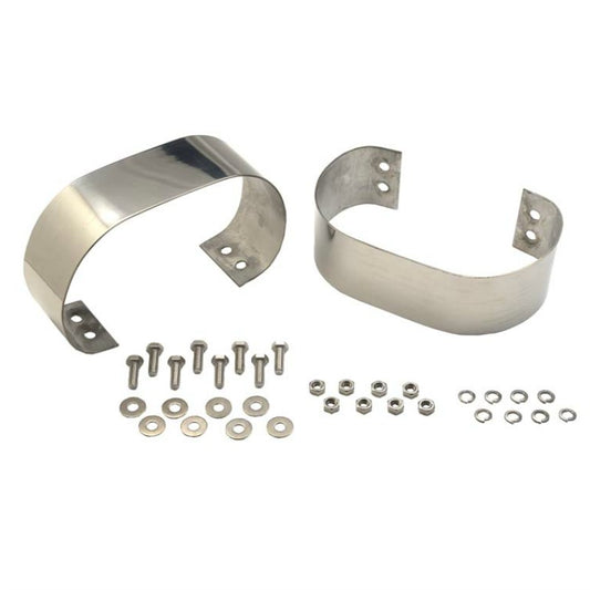 Kentrol 30438 Stainless Steel Bumperette Set fits 1976-1995 Jeep CJ & Wrangler YJ