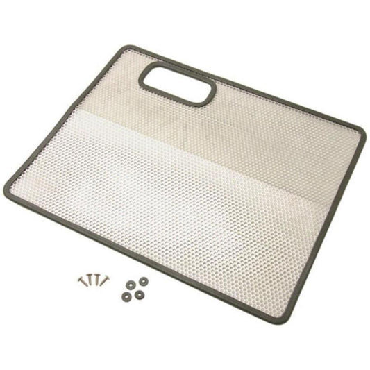 Kentrol 30440 Bug Shield Stainless Steel fits 1987-1995 Jeep Wrangler YJ