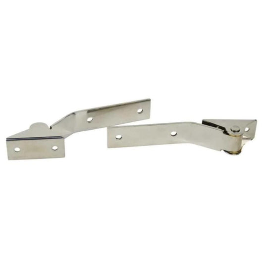 Kentrol 30442 Tailgate Hinge pair Stainless Steel fits 1987-1995 Jeep Wrangler YJ