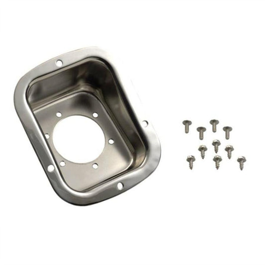 Kentrol 30468 Stainless Steel Gas Filler Neck fits 1978-1995 Jeep CJ & Wrangler YJ
