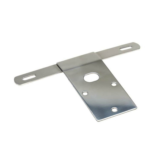 Kentrol 30472 Stainless Steel License Plate Bracket fits 1976-1986 Jeep CJ Models