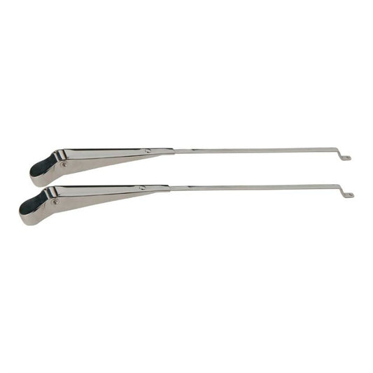 Kentrol 30544 Stainless Steel Windshield Wiper Arm Set fits 1968-1986 Jeep CJ Models