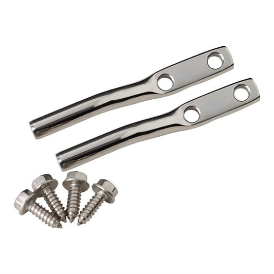Kentrol 30549 Stainless Steel Door Strap Pin Set fits 1976-1995 Jeep CJ & Wrangler YJ