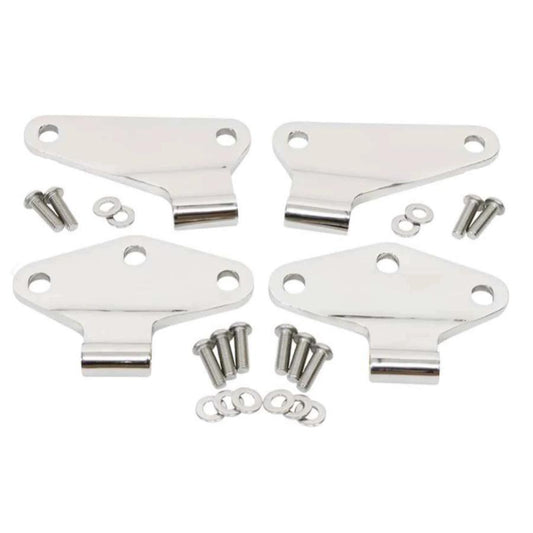 Kentrol 30580 Body Door Hinge Set (4 pieces) fits 2007-2018 Jeep Wrangler JK 2-Door