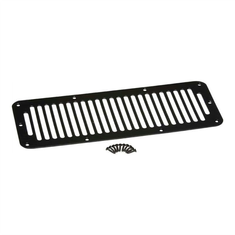 Kentrol 50406 Black Powder Coated Hood Vent fits 1978-1986 Jeep CJ Models