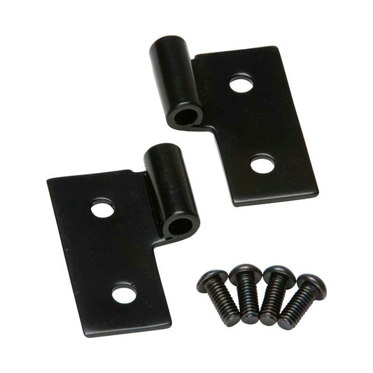 Kentrol 50407 Black Powder Coated Lower Door Hinge Set fits 1976-2006 Jeep CJ, Wrangler YJ, & TJ