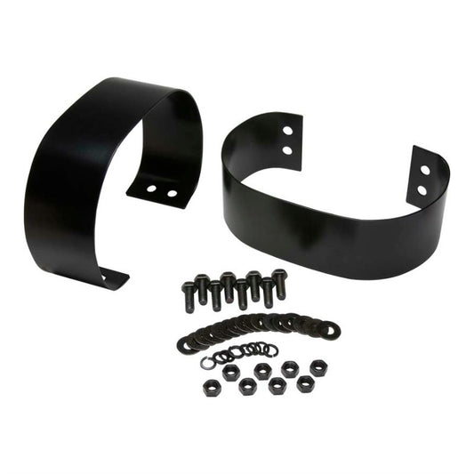 Kentrol 50438 Black Powder Coated Bumperette Set fits 1976-1995 Jeep CJ & Wrangler YJ