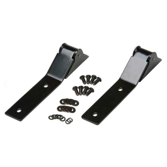 Kentrol 50442 Tailgate Hinge pair Black Powder Coated fits 1987-1995 Jeep Wrangler YJ