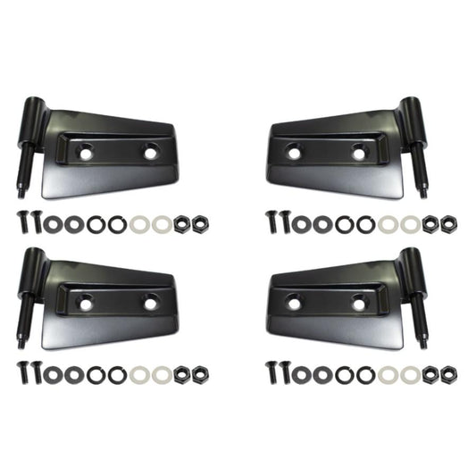 Kentrol 50575 Door Hinge Set (4 pieces) fits 2007-2018 Jeep Wrangler JK 2-Door