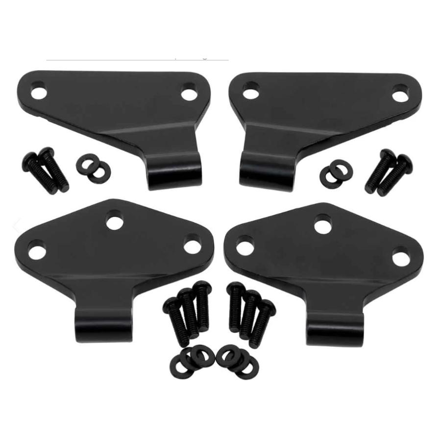 Kentrol 50580 Body Door Hinge Set (4 pieces) fits 2007-2018 Jeep Wrangler JK 2-Door