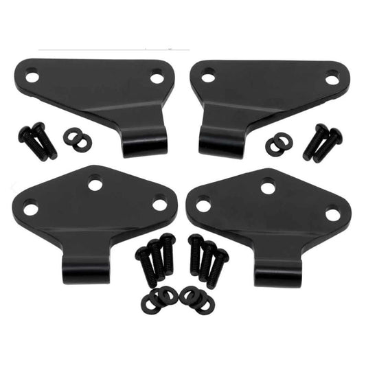 Kentrol 50580 Body Door Hinge Set (4 pieces) fits 2007-2018 Jeep Wrangler JK 2-Door