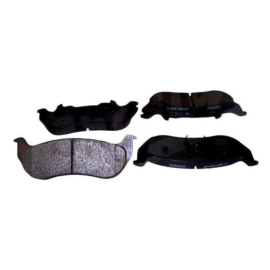 Crown Automotive 5093511TI Rear Disc Brake Pad Set, fits 03-06 Jeep Wrangler TJ
