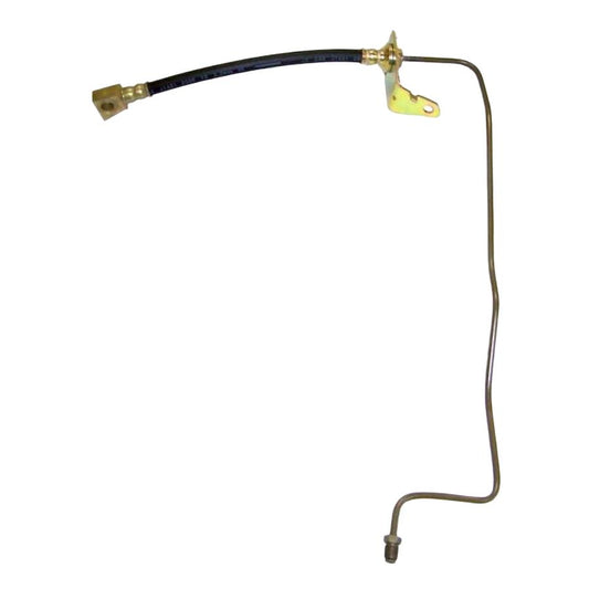 Crown Automotive 52128431AC Left Side Rear Brake Hose, fits 03-06 Jeep Wrangler TJ with Rear Disc Brakes
