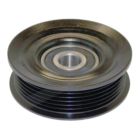 Crown Automotive 53034002AA Idler Pulley, fits 07-24 Jeep Wrangler JK, JL with 3.0L, 3.6L, 3.8L Engine without A/C