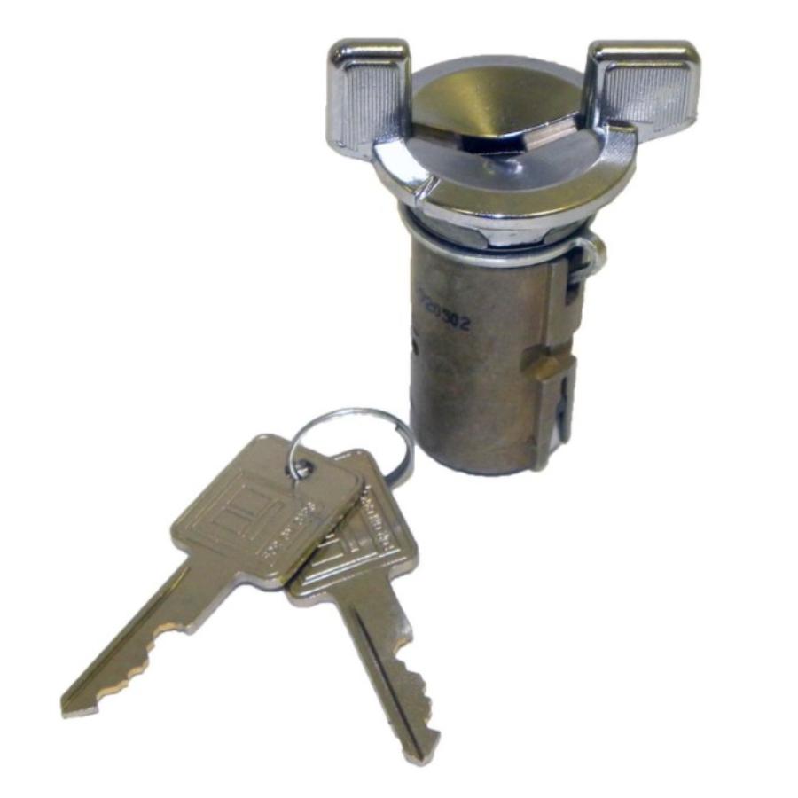 Crown Automotive 55026014 Coded Ignition Lock Cylinder with Keys, fits 84-90 Jeep CJ7, CJ8, Wrangler YJ, Cherokee XJ
