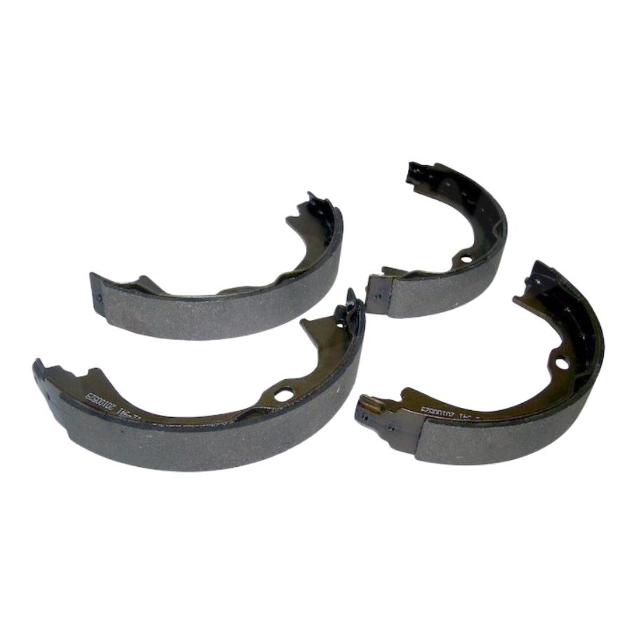 Crown Automotive 68003589AA Parking Brake Shoe Set, fits 07-18 Jeep Wrangler JK, 08-10 Liberty KK