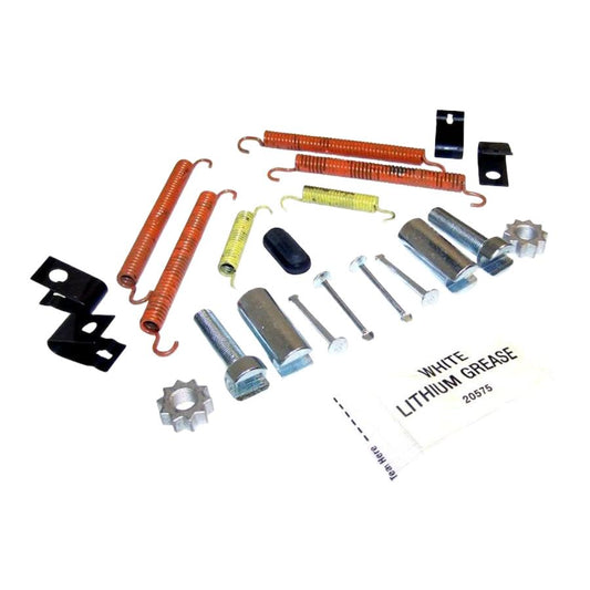 Crown Automotive 68003589HK Parking Brake Hardware Kit, fits 07-24 Jeep Wrangler JL, JK, 20-24 Gladiator JT