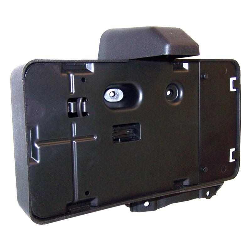 Crown Automotive 68064720AA License Plate Bracket with Lamp, fits 2007-2018 Jeep Wrangler JK