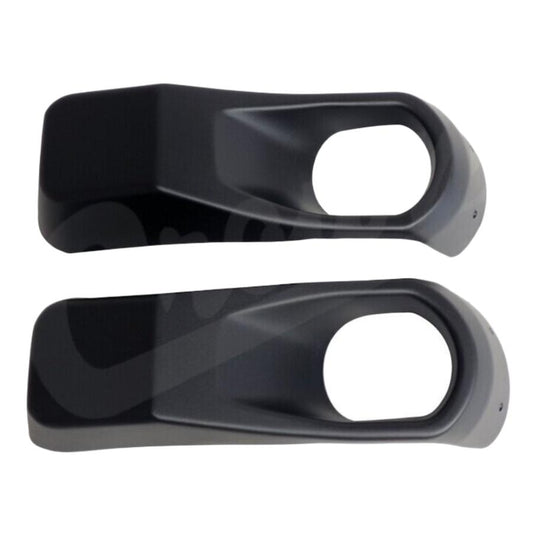 Crown Automotive 68295558K Front Fog Light Bezel Set, fits 18-25 Jeep Wrangler JL, Gladiator JT with Front Steel Bumper