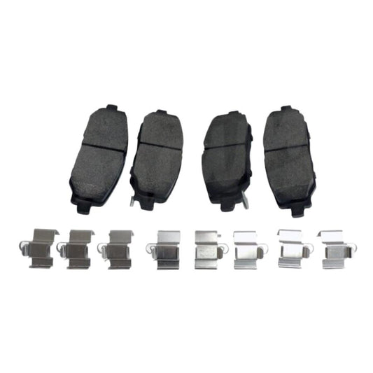 Crown Automotive 68386838AC Rear Brake Pad Set, fits 18-25 Jeep Wrangler JL with 13.4 inch Rear Rotors