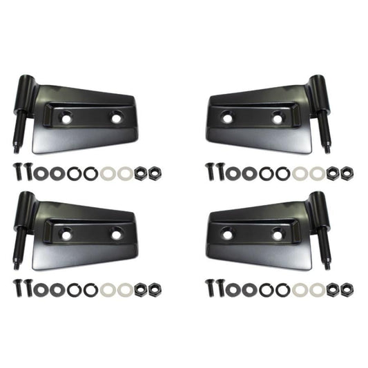 Kentrol 80575 Door Hinge Set (4 pieces) fits 2007-2018 Jeep Wrangler JK 2-Door