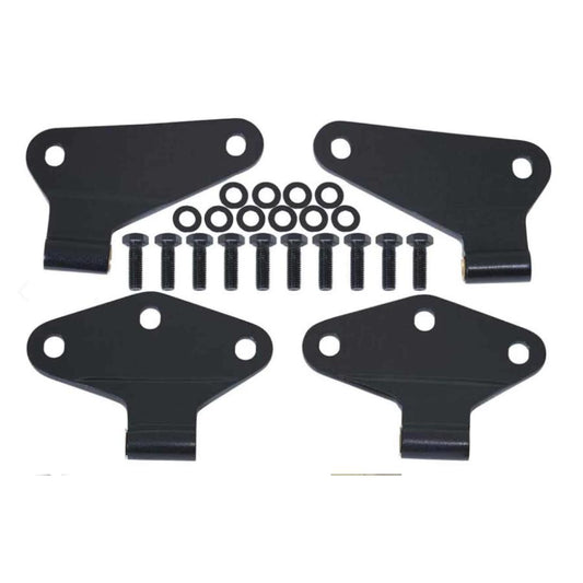 Kentrol 80580 Body Door Hinge Set (4 pieces) fits 2007-2018 Jeep Wrangler JK 2-Door