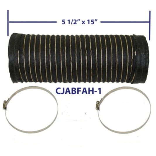 MTS Fresh Air Hose, fits 1972-1986 Jeep CJ5, CJ7, CJ8