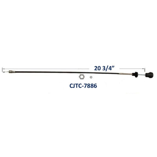 MTS Temperature Control Cable, fits 1978-1986 Jeep CJ5, CJ7, CJ8