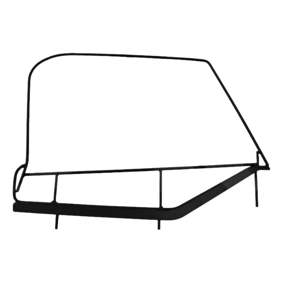 Crown Automotive DF200TJ Upper Door Frames, Pair fits 97-06 Jeep Wrangler TJ with Half Doors and Factory Soft Top