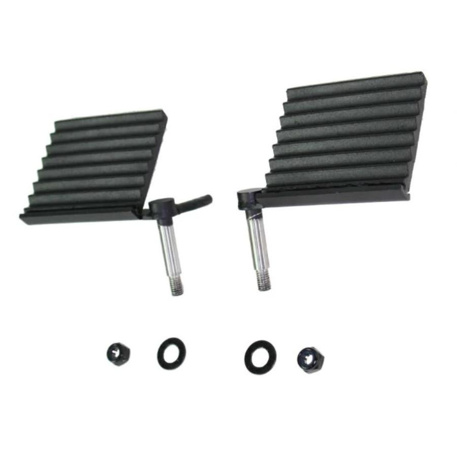 Fishbone Offroad FB21082 Foot Peg Set, fits 18-25 Jeep Wrangler JL, Gladiator JT