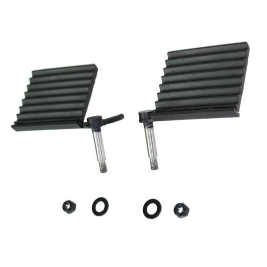 Fishbone Offroad FB21082 Foot Peg Set, fits 18-25 Jeep Wrangler JL, Gladiator JT