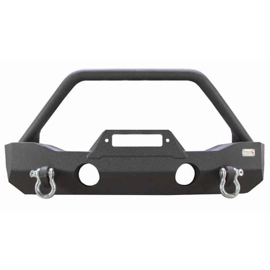 Fishbone Offroad FB22090 Mako Stubby Front Bumper, fits 18-25 Jeep Wrangler JL, Gladiator JT