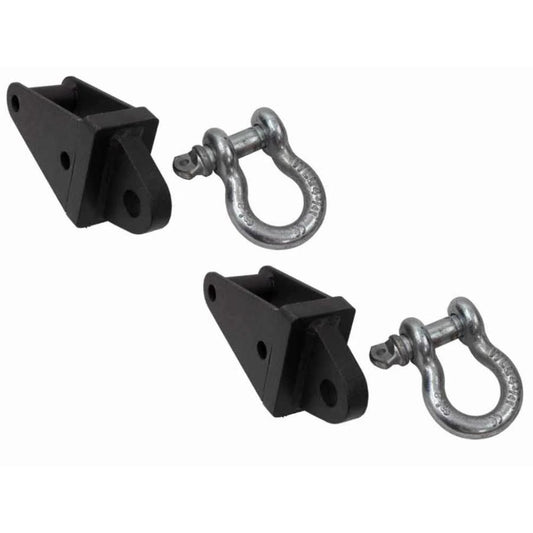 Fishbone Offroad FB22136 Rear D-Ring Frame Mounts, fits 07-18 Jeep Wrangler JK