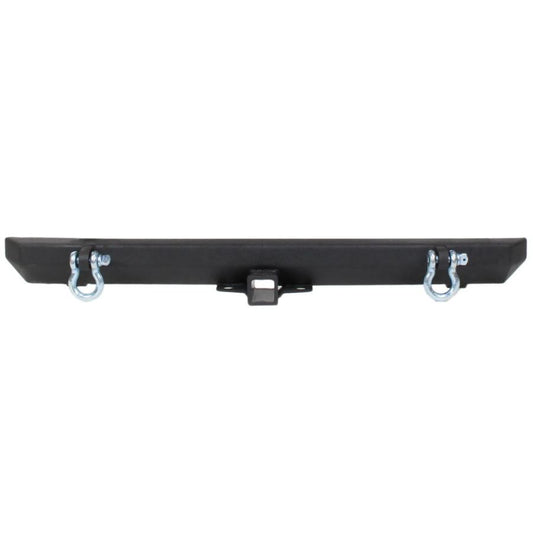 Fishbone Offroad FB22217 Rear Bumper with Receiver Hitch, fits 87-06 Jeep Wrangler YJ, TJ, LJ