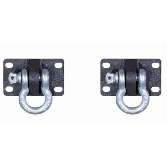 Fishbone Offroad FB22344 D-Ring Mount Set, fits 07-25 Jeep Wrangler JK, JL, Gladiator JT