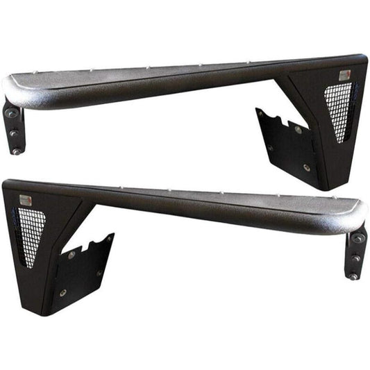 Fishbone Offroad FB23112 Front Tube Fenders with No Flares, fits 97-06 Jeep Wrangler TJ