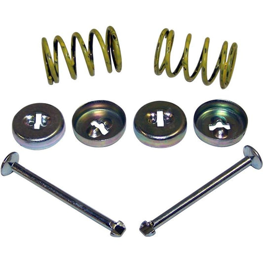 Crown Automotive J0120239 Brake Shoe Hold Down Kit with 9" Brakes, fits 52-68 Jeep M38A1, CJ3B, CJ5, CJ6