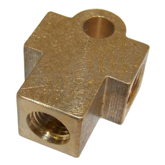 Crown Automotive J0637432 Brake Line Tee Fitting, Front or Rear Axle, fits 41-78 Jeep CJ Models