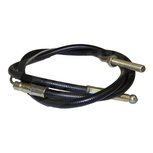 Crown Automotive J0646142 Emergency Brake Cable, 44-1/2" Long, fits 48-71 Jeep CJ2A, CJ3A, CJ3B, CJ5, CJ6