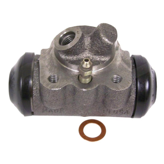 Crown Automotive J0803640 Right Front Brake Wheel Cylinder, Angled Hose Connection, fits 60-71 Jeep CJ3B, CJ5, CJ6 with 9" Brakes