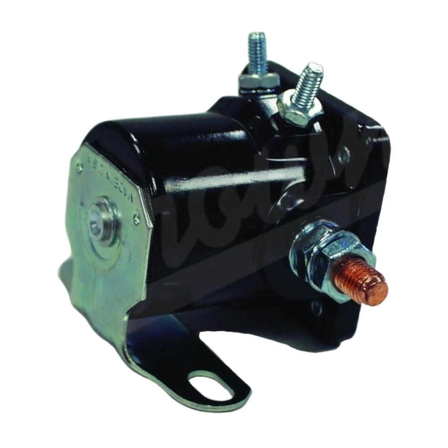 Crown Automotive J3235898 Starter Solenoid, fits 1983-1986 Jeep CJ, Cherokee with AMC 2.5L, 1972-1987 Jeep CJ & Wrangler YJ 4.2L, 5.0L or 5.9L Engines