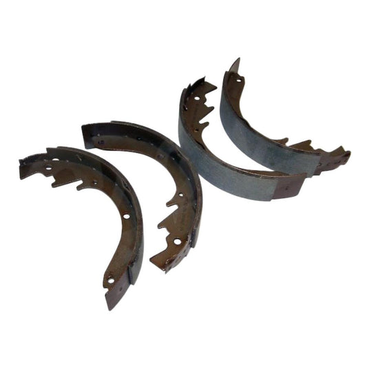 Crown Automotive J8120393 Brake Shoe Set, Front or Rear Axle, fits 66-71 Jeep CJ5, CJ6, C101 with 10" Brakes