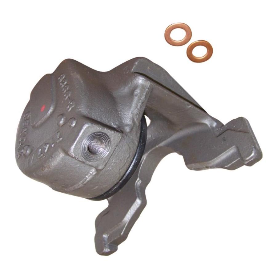 Crown Automotive J8131648 Left Side Disc Brake Caliper, fits 78-81 Jeep CJ5, CJ7, CJ8 with 2 Bolt Caliper Bracket