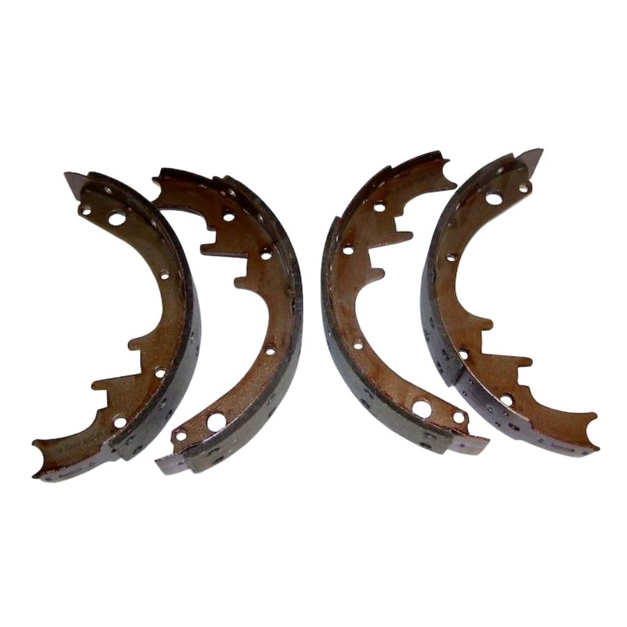 Crown Automotive J8133818 Rear Brake Shoe Set, fits 78-86 Jeep CJ, 87-89 Wrangler YJ, 84-89 Cherokee XJ with 10" Brakes