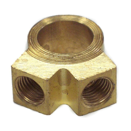 Crown Automotive JA000557 Master Cylinder Brass Outlet Fitting, fits 41-71 Jeep MB, CJ2A, CJ3A, M38, M38A1, CJ3B, CJ5, CJ6