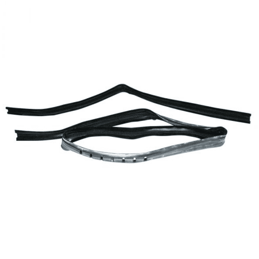 Fairchild KD1010 Glass Run Window Channel Kit, 2-Piece, Movable Vent, fits 1976-1995 Jeep CJ, Wrangler YJ