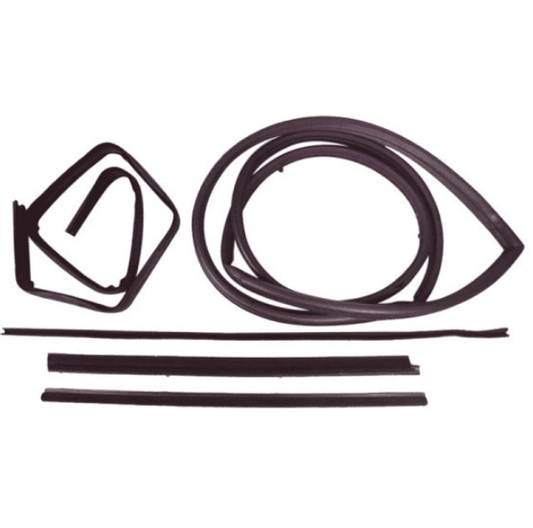 Fairchild KD1010C Belt Channel Door Seal Kit, Driver Side, fits 1976-1986 Jeep CJ7, CJ8